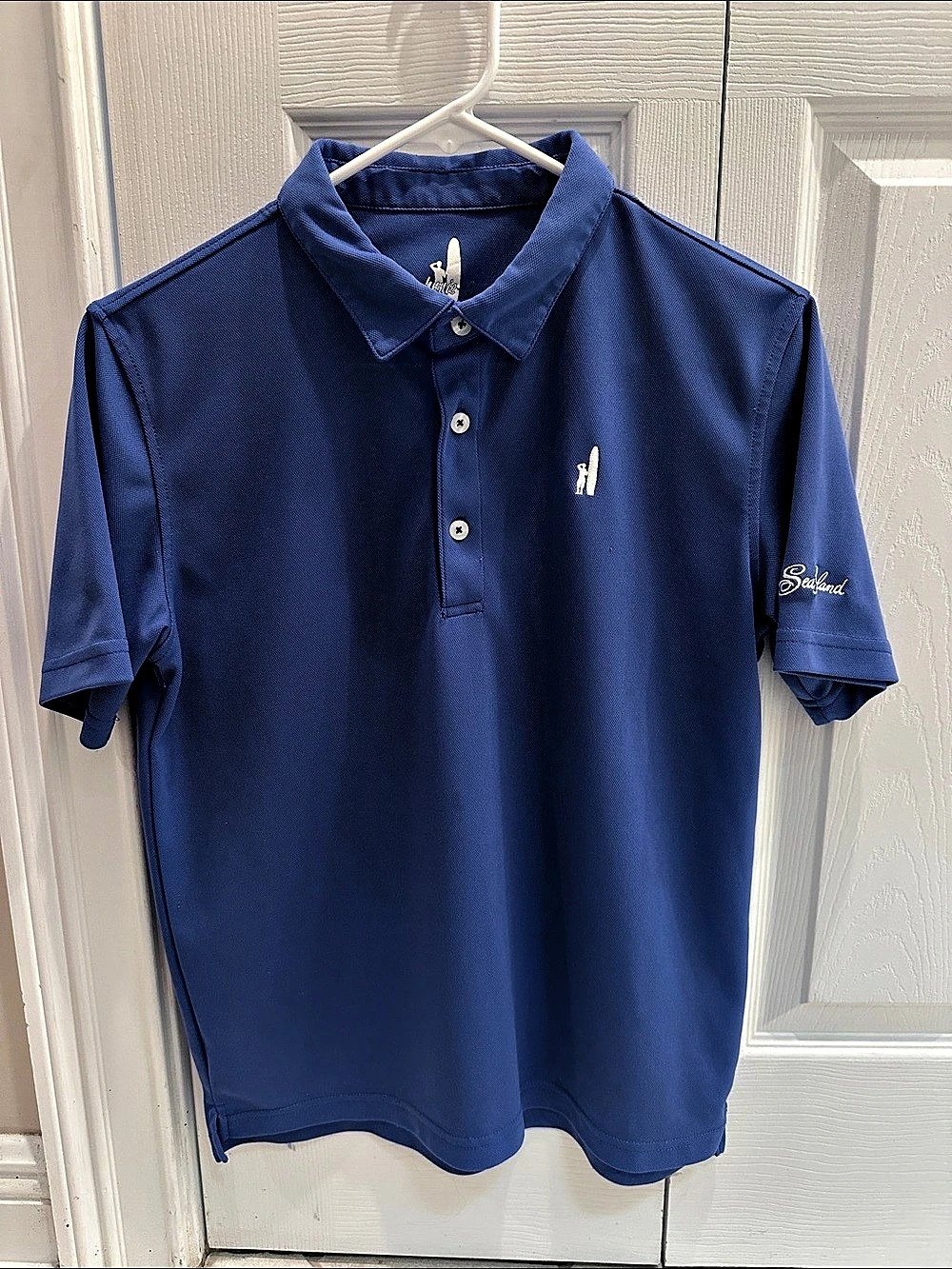 Johnnie-O Boys Prep-formance Polo Shirt in Blue Size 14